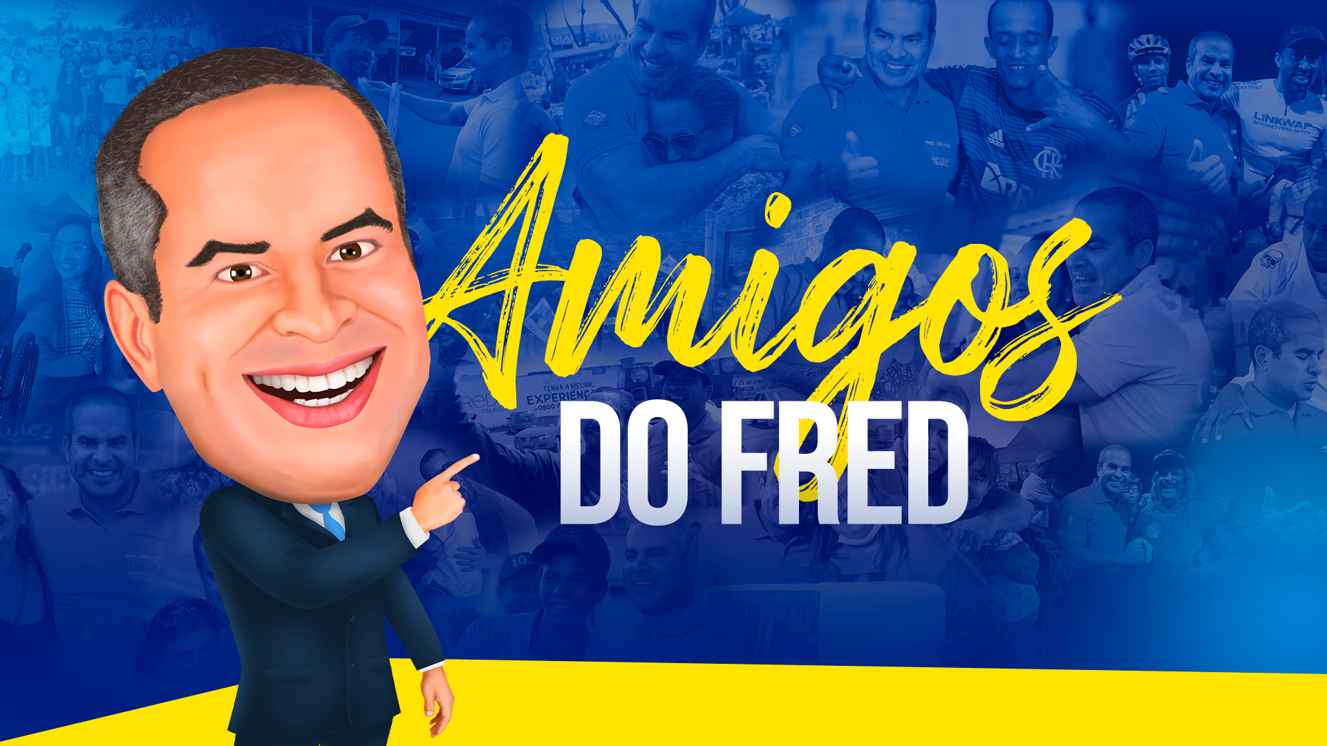 Banner Amigos do Fred